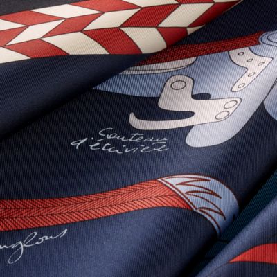 Blue - Scarves 90 - Hermès silk scarves for women | Hermès Carré
